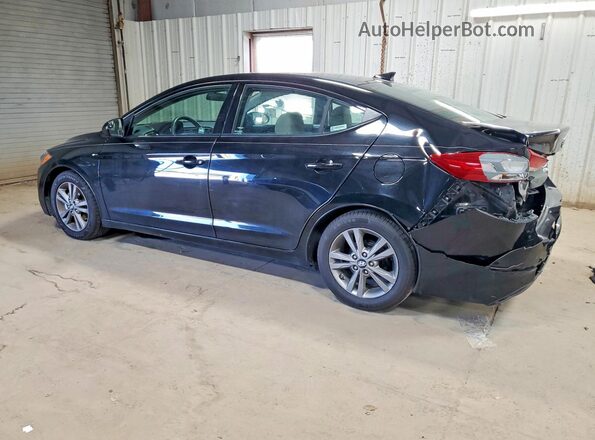 5NPD74LF0JH361320 2018 HYUNDAI ELANTRA Black უკანა მარცხენა