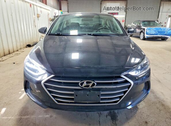5NPD74LF0JH361320 2018 HYUNDAI ELANTRA Black წინა ხედი
