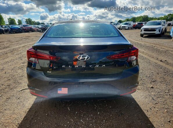 5NPD74LF0KH406628 2019 HYUNDAI ELANTRA Black Vista trasera
