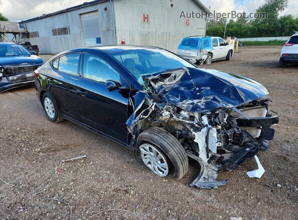 5NPD74LF0KH406628 2019 HYUNDAI ELANTRA Black Delantero derecho
