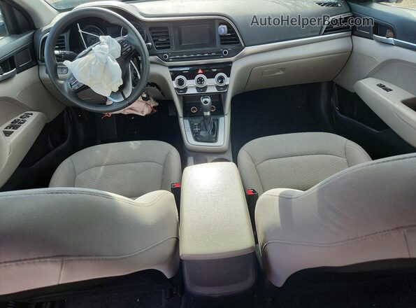 5NPD74LF0KH406628 2019 HYUNDAI ELANTRA Black Vista del salpicadero
