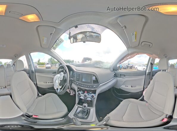5NPD74LF0KH406628 2019 HYUNDAI ELANTRA Black Vista de la etiqueta del VIN