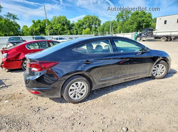 5NPD74LF0KH409934 2019 HYUNDAI ELANTRA Black Задня права чверть