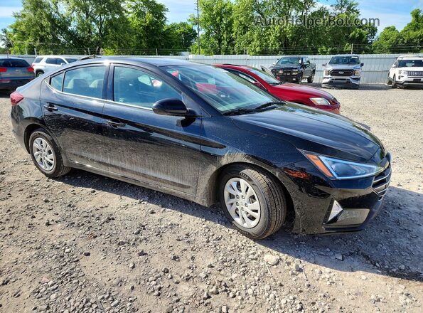 5NPD74LF0KH409934 2019 HYUNDAI ELANTRA Black Передня права чверть