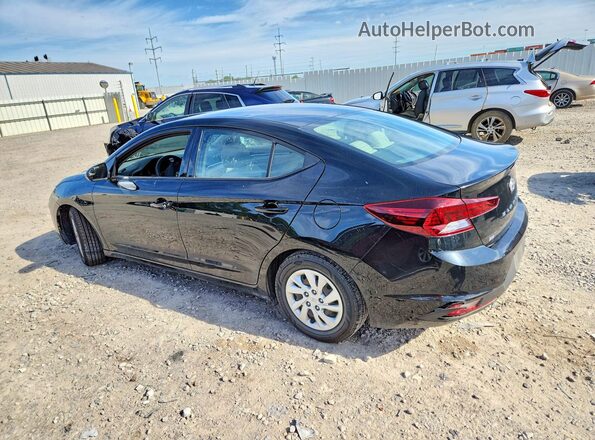 5NPD74LF0KH409934 2019 HYUNDAI ELANTRA Black Задня ліва чверть