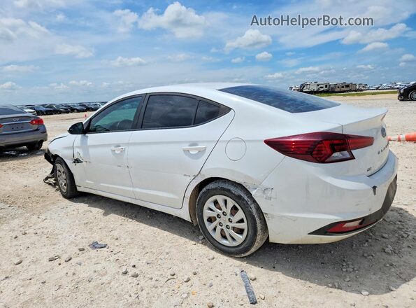 5NPD74LF0KH439645 2019 HYUNDAI ELANTRA White Задня ліва чверть