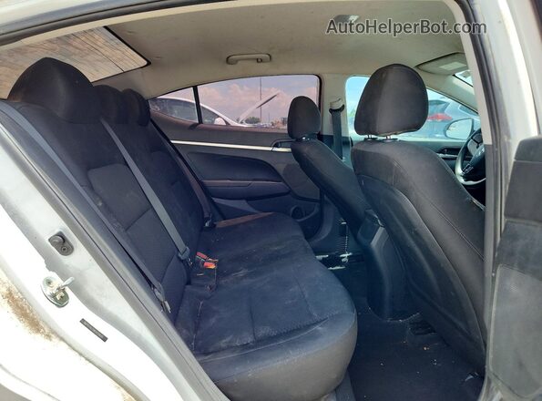 5NPD74LF0KH439645 2019 HYUNDAI ELANTRA White Вид задніх сидінь