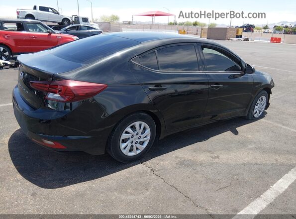 5NPD74LF0KH440648 2019 HYUNDAI ELANTRA Black Задня права чверть