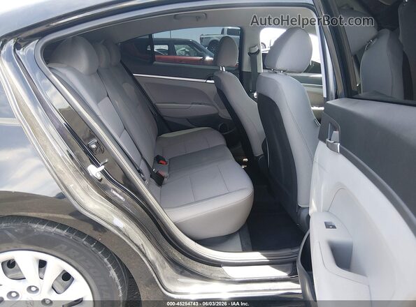 5NPD74LF0KH440648 2019 HYUNDAI ELANTRA Black Вид наклейки з VIN-кодом