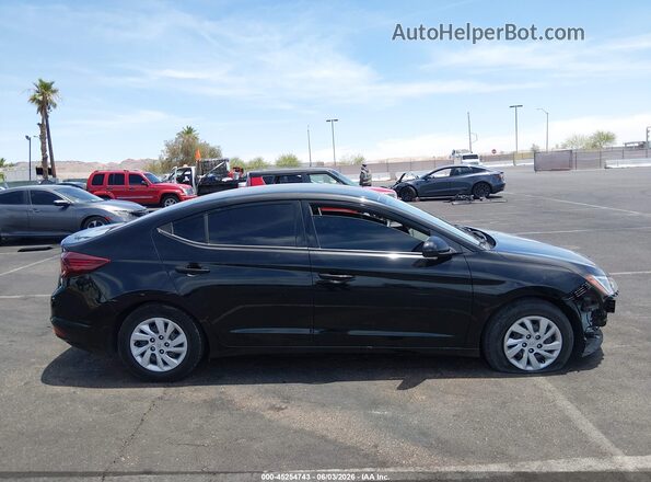 5NPD74LF0KH440648 2019 HYUNDAI ELANTRA Black Панорамний вид салону 360°