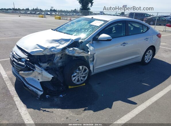 5NPD74LF0KH477294 2019 HYUNDAI ELANTRA Silver Передня ліва чверть