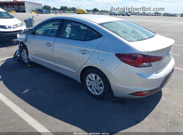 5NPD74LF0KH477294 2019 HYUNDAI ELANTRA Silver Задня ліва чверть
