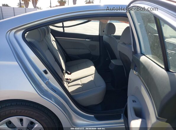 5NPD74LF0KH477294 2019 HYUNDAI ELANTRA Silver Вид наклейки з VIN-кодом