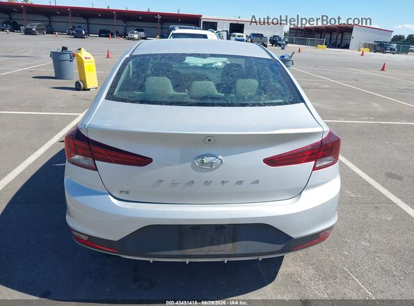 5NPD74LF0KH477294 2019 HYUNDAI ELANTRA Silver 