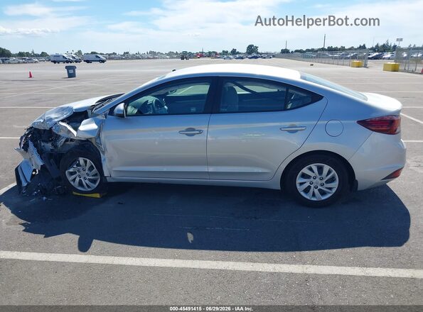 5NPD74LF0KH477294 2019 HYUNDAI ELANTRA Silver 