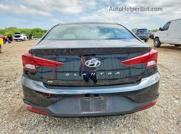 5NPD74LF0LH515138 2020 HYUNDAI ELANTRA Black Вид ззаду