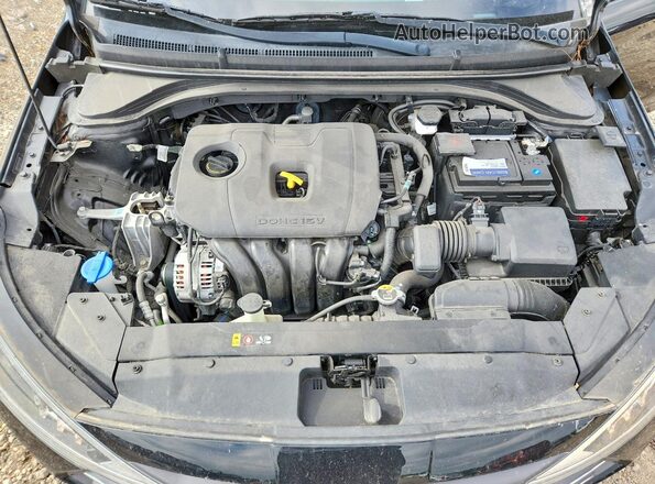 5NPD74LF0LH515138 2020 HYUNDAI ELANTRA Black Вид задньої частини салону