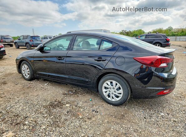 5NPD74LF0LH515138 2020 HYUNDAI ELANTRA Black Задня ліва чверть