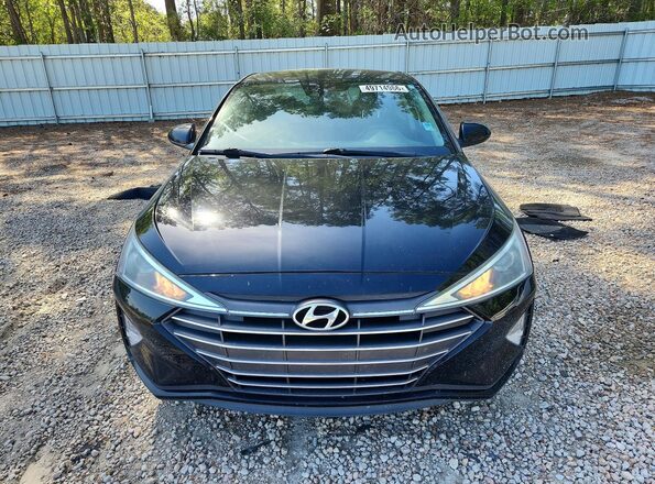 5NPD74LF0LH530741 2020 HYUNDAI ELANTRA Black Widok z przodu