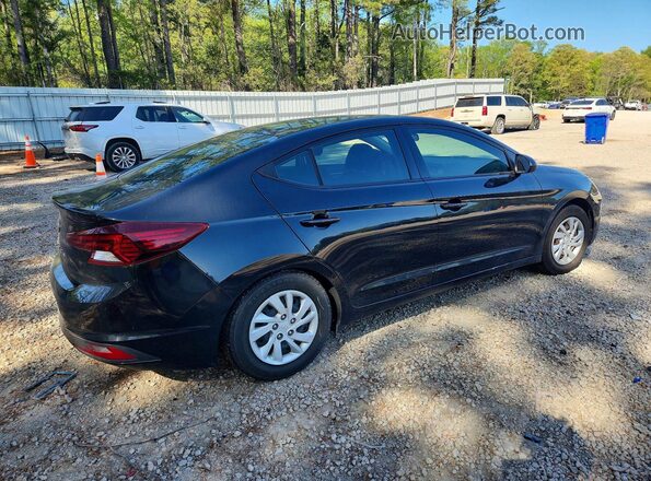 5NPD74LF0LH530741 2020 HYUNDAI ELANTRA Black Tył prawy