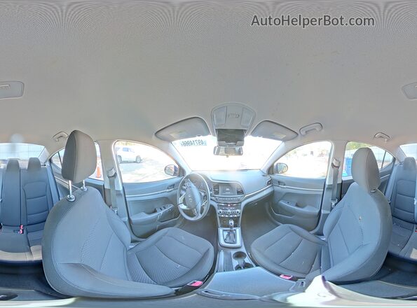 5NPD74LF0LH530741 2020 HYUNDAI ELANTRA Black Widok naklejki z numerem VIN