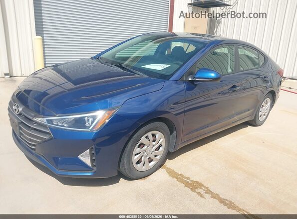 5NPD74LF0LH600528 2020 HYUNDAI ELANTRA Blue 