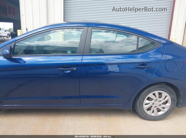 5NPD74LF0LH600528 2020 HYUNDAI ELANTRA Blue 