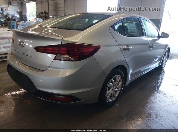 5NPD74LF0LH602103 2020 HYUNDAI ELANTRA Silver Задня права чверть