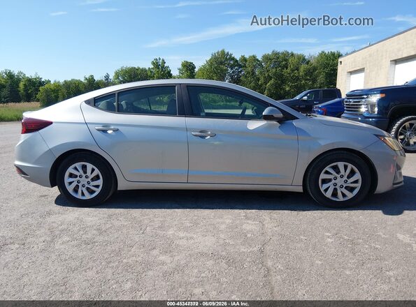 5NPD74LF0LH602103 2020 HYUNDAI ELANTRA Silver Вид задньої частини салону