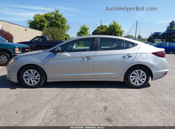 5NPD74LF0LH602103 2020 HYUNDAI ELANTRA Silver Панорамний вид салону 360°