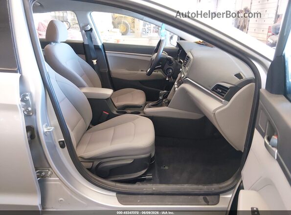 5NPD74LF0LH602103 2020 HYUNDAI ELANTRA Silver Вид салону спереду