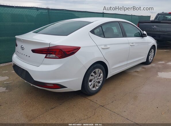 5NPD74LF0LH602179 2020 HYUNDAI ELANTRA White 