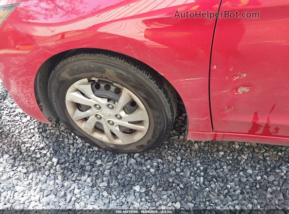 5NPD74LF0LH609682 2020 HYUNDAI ELANTRA Red Вид спереду