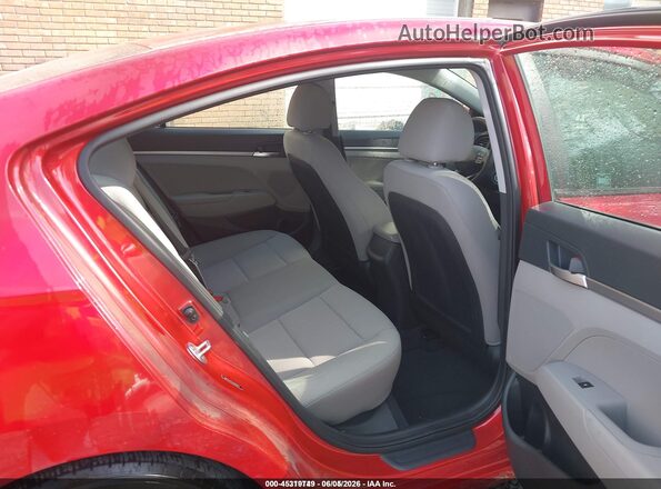 5NPD74LF0LH609682 2020 HYUNDAI ELANTRA Red Вид наклейки з VIN-кодом