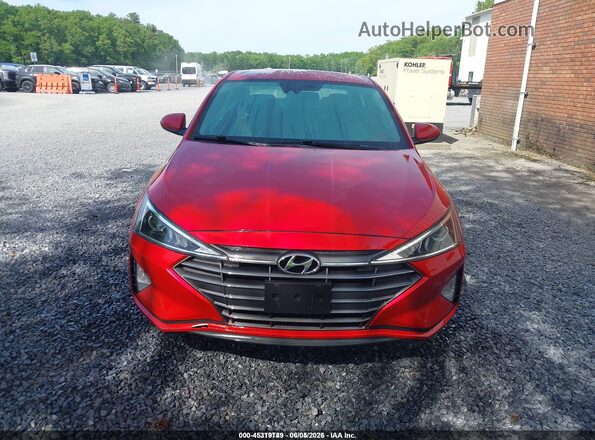 5NPD74LF0LH609682 2020 HYUNDAI ELANTRA Red 