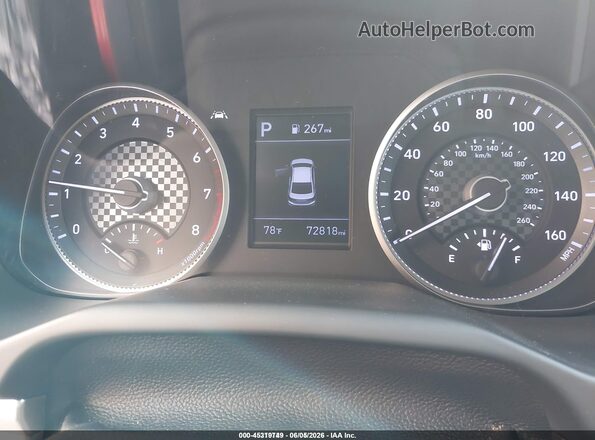 5NPD74LF0LH609682 2020 HYUNDAI ELANTRA Red Вид задніх сидінь