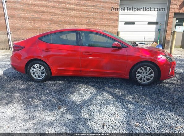 5NPD74LF0LH609682 2020 HYUNDAI ELANTRA Red 