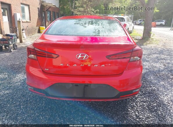 5NPD74LF0LH609682 2020 HYUNDAI ELANTRA Red 