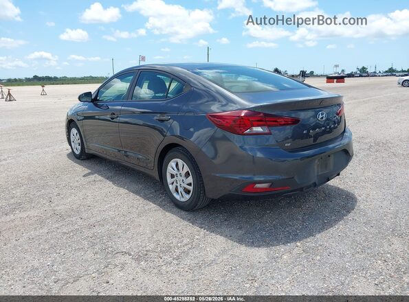 5NPD74LF0LH614896 2020 HYUNDAI ELANTRA Gray 