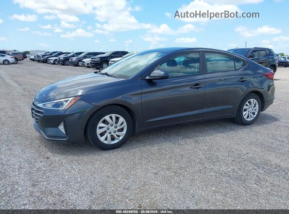 5NPD74LF0LH614896 2020 HYUNDAI ELANTRA Gray 