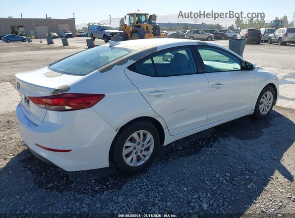 5NPD74LF1HH095560 2017 HYUNDAI ELANTRA Белый Задняя правая четверть
