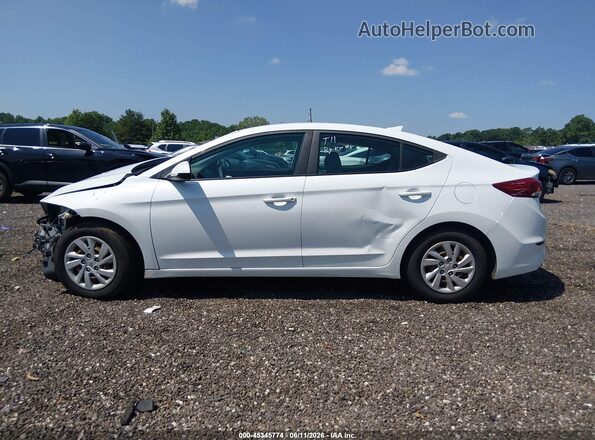 5NPD74LF1HH100675 2017 HYUNDAI ELANTRA White 