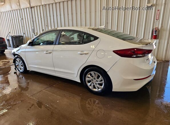 5NPD74LF1HH155059 2017 HYUNDAI ELANTRA White 
