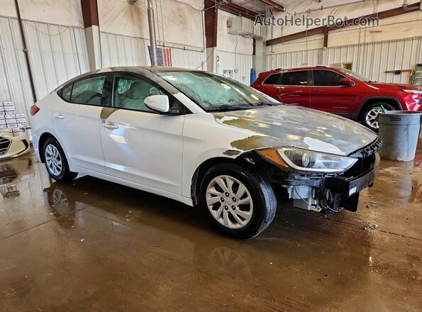 5NPD74LF1HH155059 2017 HYUNDAI ELANTRA White 