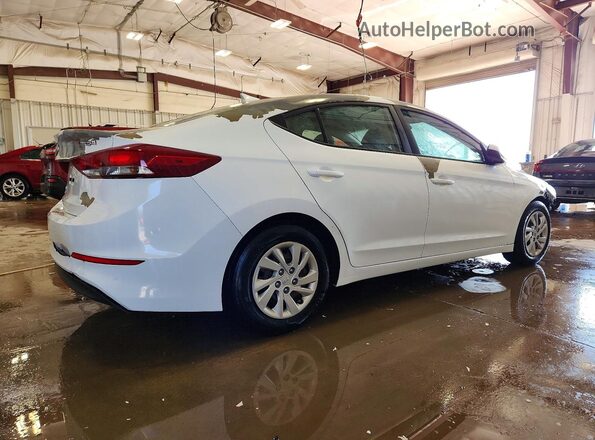 5NPD74LF1HH155059 2017 HYUNDAI ELANTRA White 