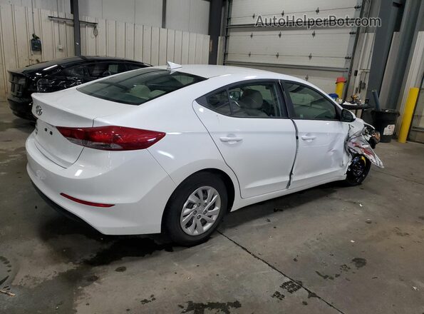 5NPD74LF1HH155062 2017 HYUNDAI ELANTRA White Задня права чверть