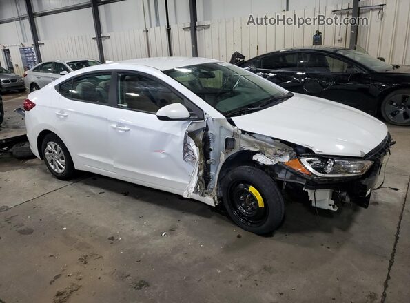 5NPD74LF1HH155062 2017 HYUNDAI ELANTRA White Передня права чверть