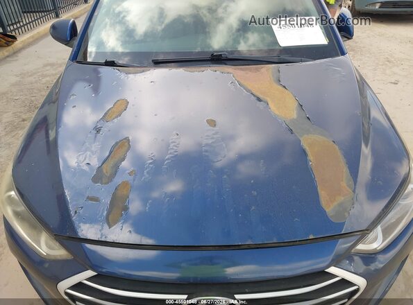 5NPD74LF1HH172556 2017 HYUNDAI ELANTRA Синий Вид спереди