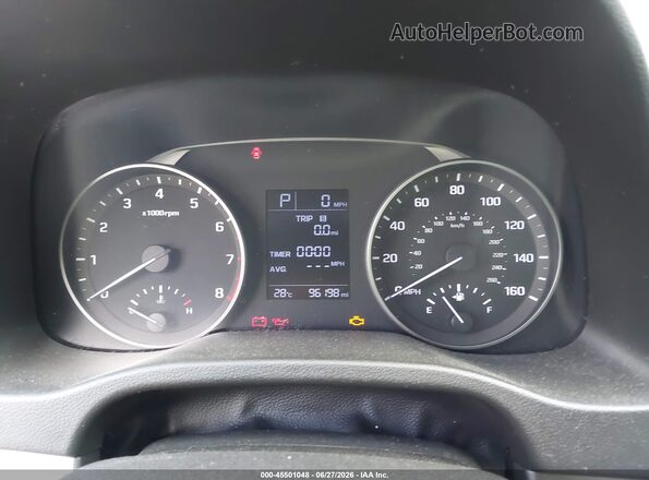 5NPD74LF1HH172556 2017 HYUNDAI ELANTRA Синий Вид задних сидений