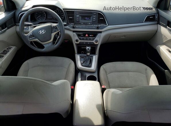 5NPD74LF1HH205166 2017 HYUNDAI ELANTRA Red 